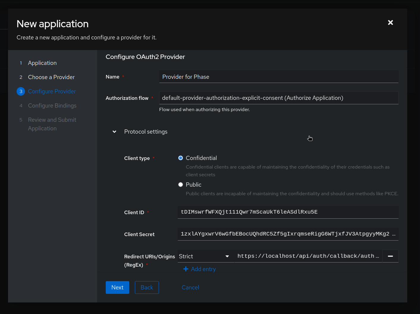 Configure OIDC Provider