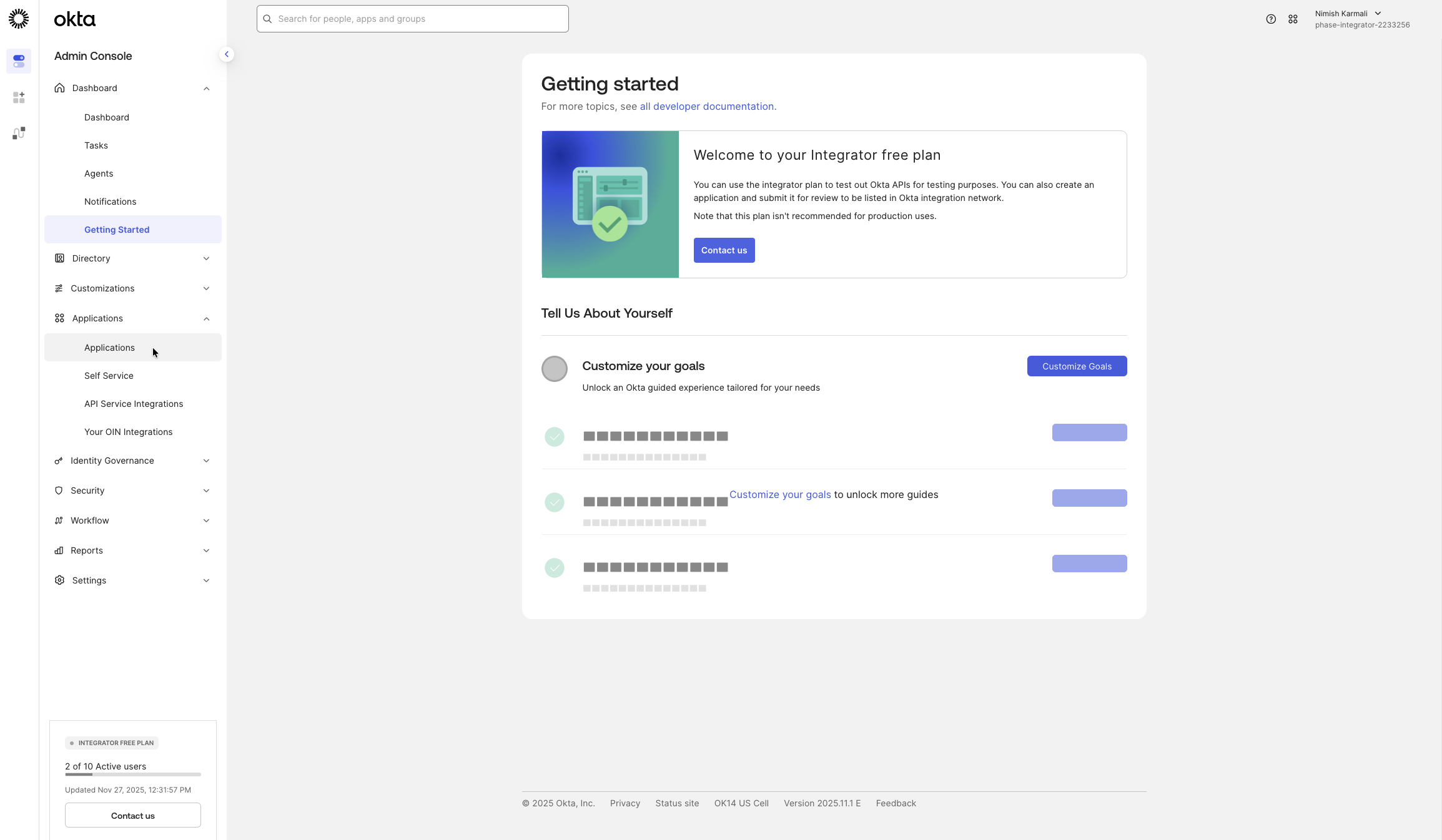 Access Okta Applications