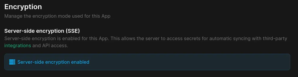 sse enabled